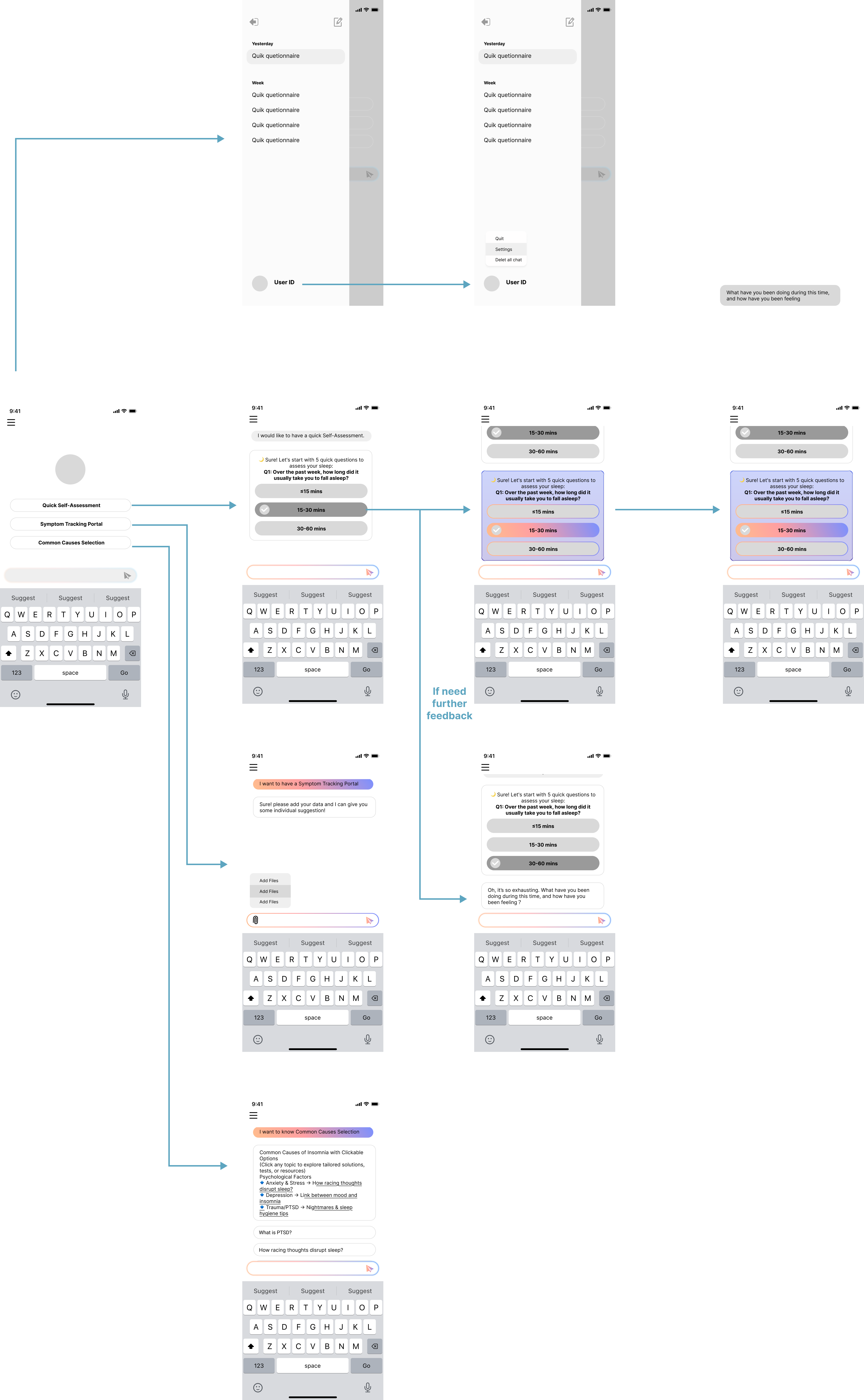 Sketch of the Common Causes Selection UI